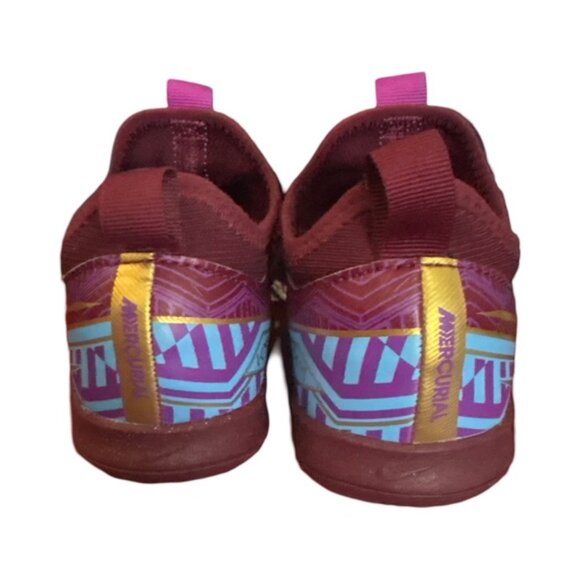 Nike Mbappé Zoom Mercurial Superfly 9 Academy Dark Beetroot - size 12C - Picture 3 of 6